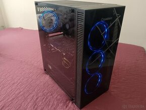 Herné PC Ryzen 5 3600, 16GB, GTX 1070ti 8GB, M.2, 2xHDD