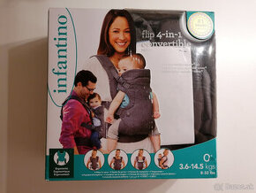 Infantino 4 in 1-> do 14,5 kg ergonomický nosič