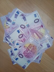 0€ bankovka suvenir