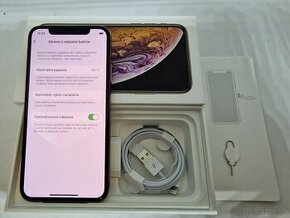 IPHONE XS GOLD 64GB ZÁRUKA - VEĽMI DOBRÝ STAV