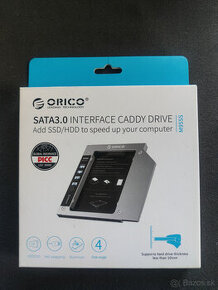 ORICO M95SS - Suflik / ramcek na 2,5" SSD do notebooku 9,2mm