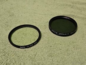 UV filter 62 mm, polarizačný filter 62 mm