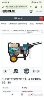 Elektrocentrála HERON 4.8Kw