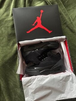 Jordan 3 black cat