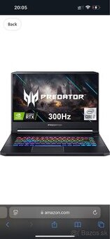 Herny Acer Predator Triton 500 RTX 2070 SUPER i7-10750H