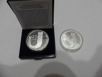 25€ 2018 - 25 rokov vzniku SR proof + bk - 1