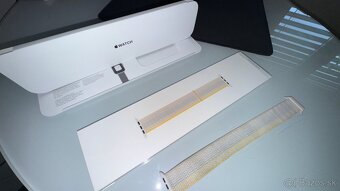 Apple Watch náramok Starlight Sport Loop (originál Apple)