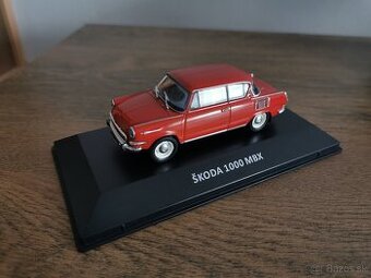 Model Škoda 1000 MBX 1:43 DeAgostini