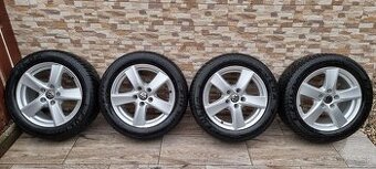 Predám elektróny 5x112 6,5J ET42 ,zimné 205/55 r16 - 1