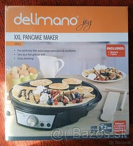 Delimano Joy 3v1 XXL palacinkovač s grilom - 1