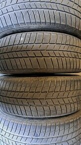 Predám 4ks jazdené zimné pneumatiky 225/65r17-106H Barum - 1