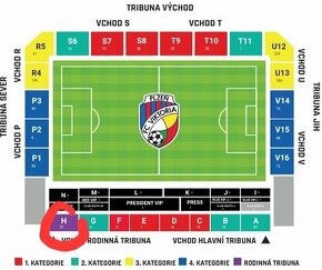 Predam vstupenky na zapas Viktoria Plzen vs RSC Anderlecht