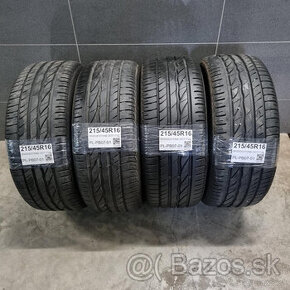 Letné pneumatiky 215/45 R16 BRIDGESTONE DOT1720