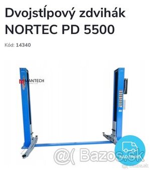 Dvojstlpový zdvihak 5,5t