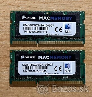 Corsair Mac Memory 2x4GB (8GB) DDR3 1066MHz SODIMM