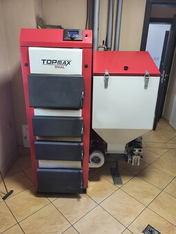 Konbinovaný kotol 15kw Top max dual