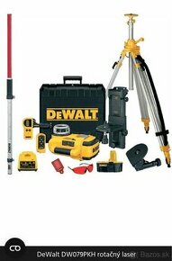 Predám DeWalt DW079PKH rotačný laser