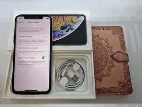 IPHONE XS SILVER 256GB ZÁRUKA - STAV AKO NOVÝ