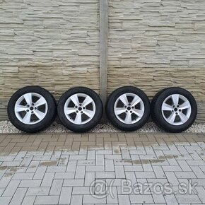 1.Predám Elektróny Škoda 215/60 R16 Zimné 5x112