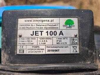 Domáca vodarnicka JET100A/50L