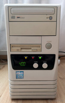 Predám Retro PC AMD K6-2 400MHz