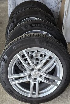 5x112,r19,8J,et45,235-55-19,Michelin Alpin 5- dezén: 7mm+ - 1