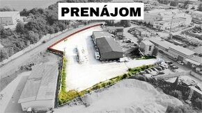 Areál na PRENÁJOM - 2 x 2005 m² oplotená betónová plocha, De - 1