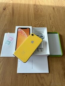 iPhone XR 64 gb Yellow v záruke + komplet príslušenstvo - 1