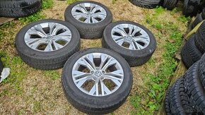 ❗PREDAM SADU KOLIES 5×112 R16 PNEU 215/55 R17 VW,ŠKODA,AUDI❗