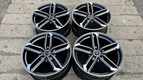 ☑️Elektróny 5x112 r20 Borbet Audi grey