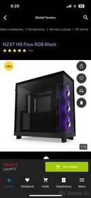 Nzxt h6 flow rgb v záruke 20mesiacov