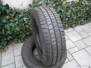 Predám 2x celoročné pneu Hankook 225/70 R15C 112/110S