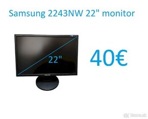 Samsung 2243NW 22" monitor