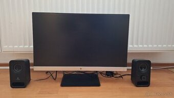 Monitor HP Pavilion 23cw (23") + reproduktory Logitech Z150