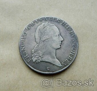 Predám 1 toliar 1797 C Franc II.