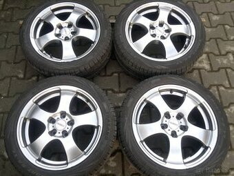 Elektrony Dezent CHROM 5x112 r17, letne pneu. 235/45 r17 - 1