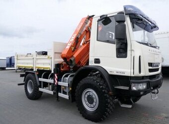 Iveco EUROCARGO 150E25 - 4x4 - Sklápěč+HR-TEREX 120.2E–EEV