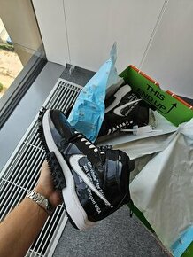 Nike x OFF-WHITE, AIR FORCE 1 MID, Black/White