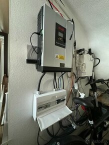 Predám hybridný solárny fotovoltaický menič/zostavu 5kW 48V