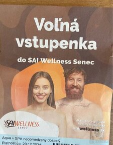 Vstupenka do aquaparku/wellness Senec