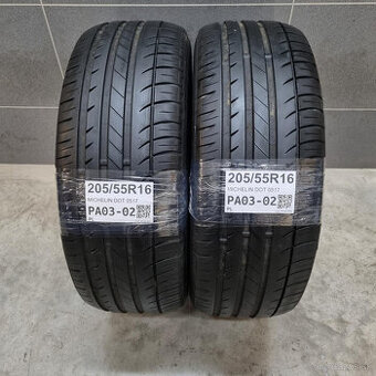 Letné pneumatiky 205/55 R16 MICHELIN DOT0517