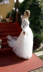 Predám nádherné romantické svadobné šaty