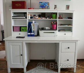 Hemnes Ikea písací stôl s nadstavcom - 1