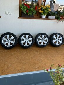 Alu disky 5x112 orig.škoda,pneu 205/55r16