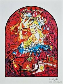 MARC CHAGALL - Judah (1990) (Jeruzalem.okná) (CERTIFIKÁT)