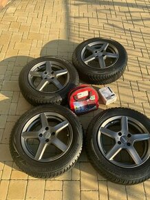 4x zimné pneu FALKEN 185/65 R15 + reťaze