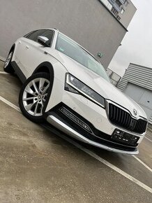 ŠKODA SUPERB SCOUT 4x4 140KW MATRIX / KESSY / ŤAŽNÉ