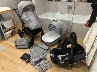 Nordi Fjordi 2v1 + Cybex cloud z i size so základňou