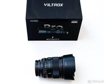 Viltrox 27mm f1.2 pre Sony E