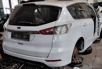 FORD S-MAX 2.0 TDCI 2016 predám Zadný nárazník 200€, DVERE P